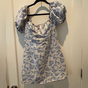 Floral Puff Sleeve Dress